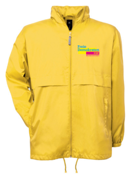 Regenjacke mit Netzfutter